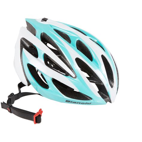 bianchi celeste bike helmet.